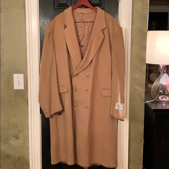 the sovereign Other - VTG Sovereign Camel  cashmere wool long coat 52